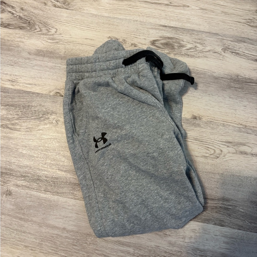 Under Armour Kids Light Gray Joggers